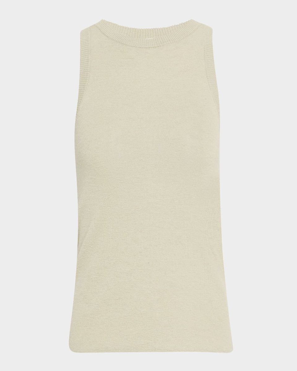 Cashmere Knit Tank Top